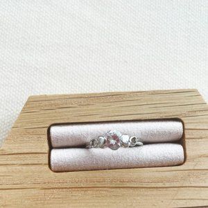 Vintage Silver-toned Heart Ring